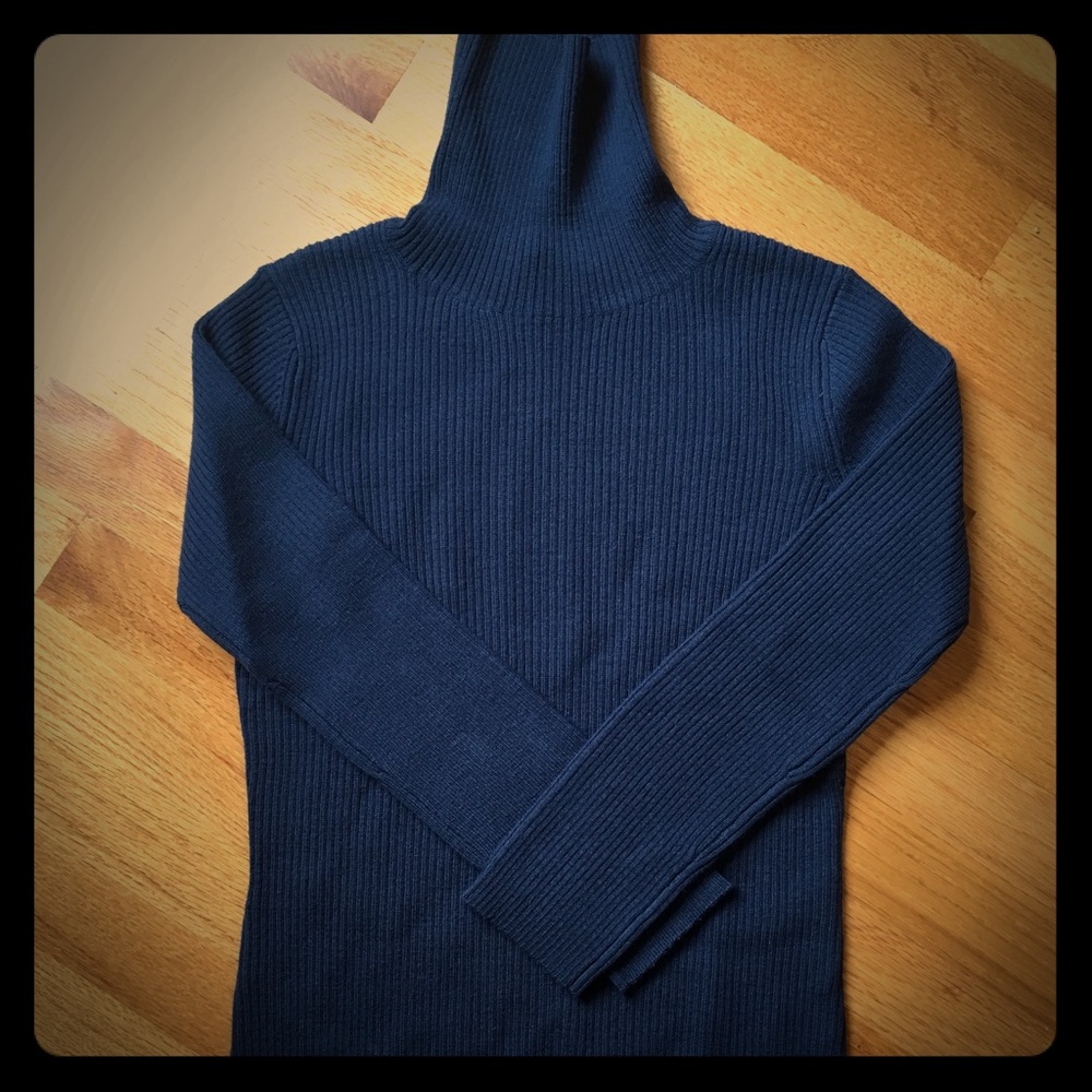 Clifford & Wills ribbed turtleneck sweater